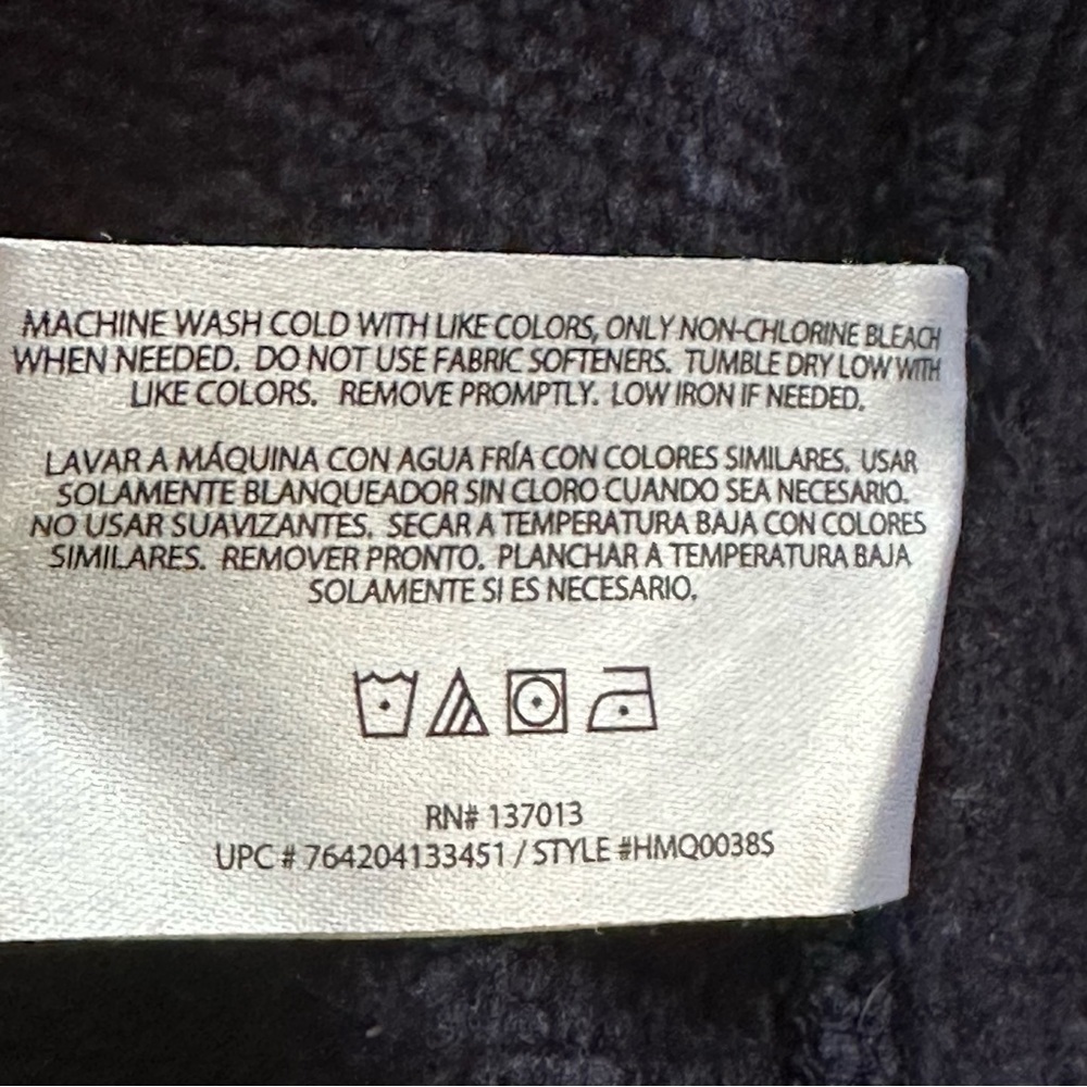 Woolrich Sz XXL Navy 1/4 Zip - Picture 6 of 7